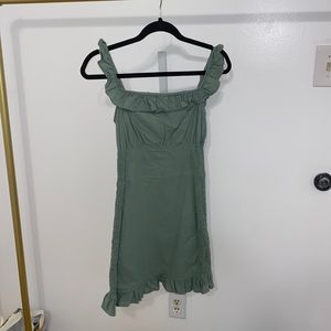 Ruffle mini dress